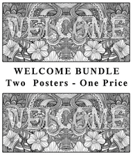 Coloring poster bundle – WELCOME – SJPrinter Cherry Hill NJ
